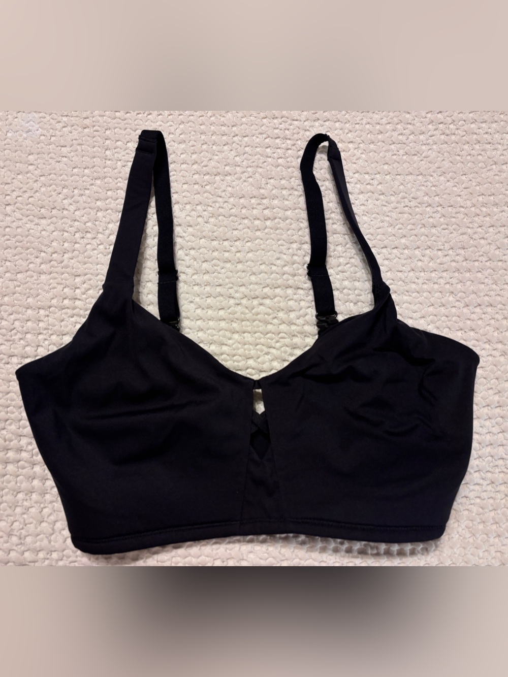 Bare Necessities Black Minimizing Wireless Bra